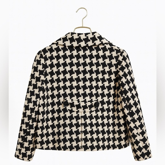 Nine West Women’s Tan & Black Coat – Size 14 – Acrylic/Wool Blend – Classic - Picture 2 of 2